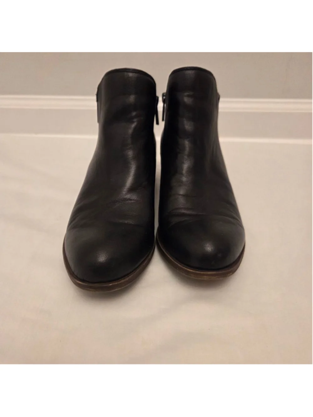ucky Brand Black Ankle Boots Size 8.5
